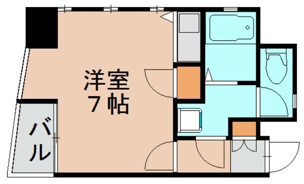 ダイナコート千代県庁口の物件間取画像